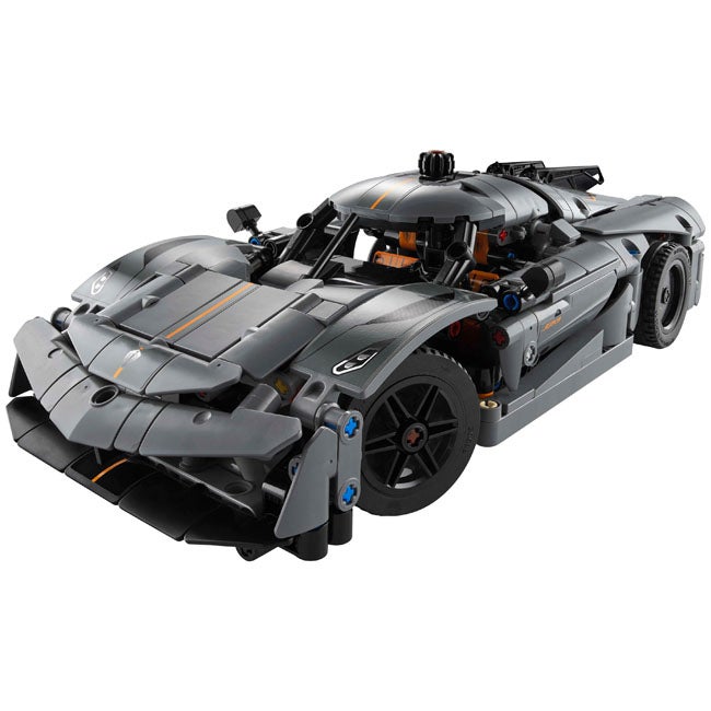 LEGO TECHNIC KOENIGSEGG JESKO ABSOLUT GRAY HYPERCAR