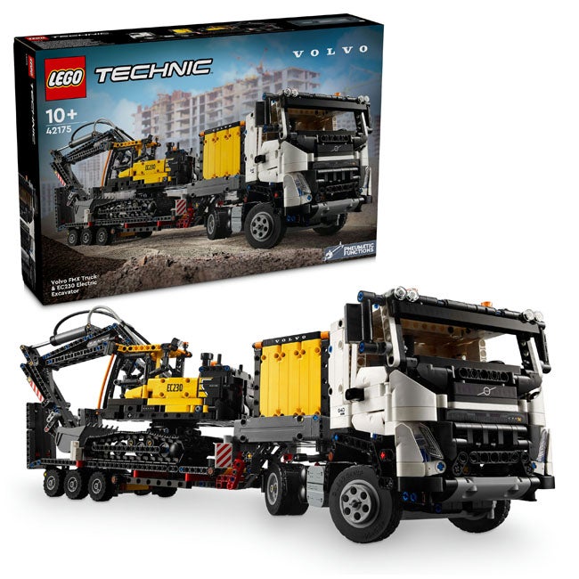 LEGO TECHNIC VOLVO FMX TRUCK AND EC230 ELECTRIC EXCAVATOR