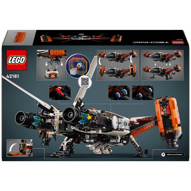 LEGO TECHNIC VTOL HEAVY CARGO SPACESHIP LT81