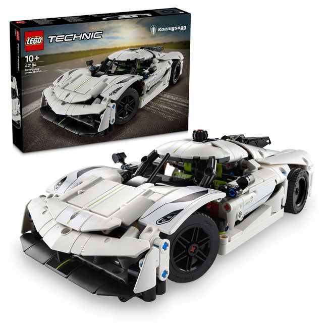 LEGO TECHNIC KOENIGSEGG JESKO ABSOLUT WHITE HYPERCAR