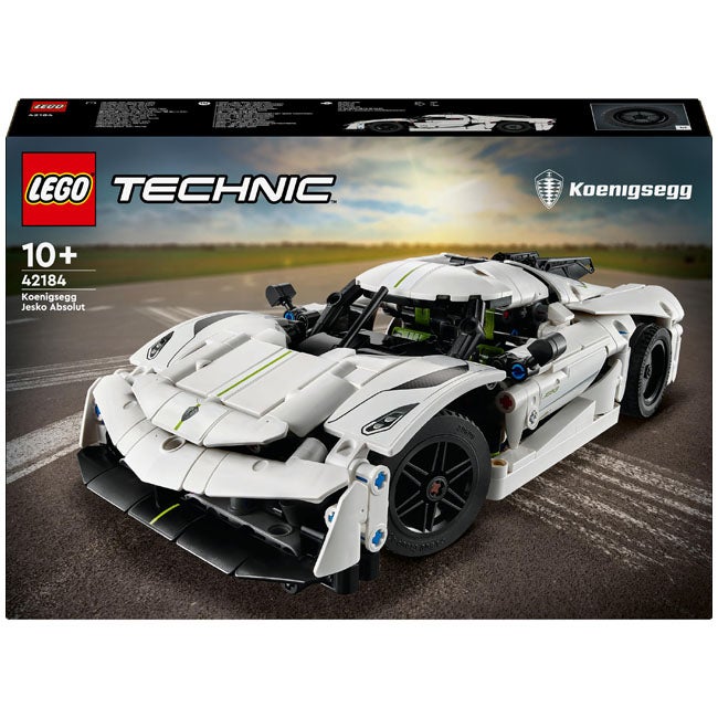 LEGO TECHNIC KOENIGSEGG JESKO ABSOLUT WHITE HYPERCAR