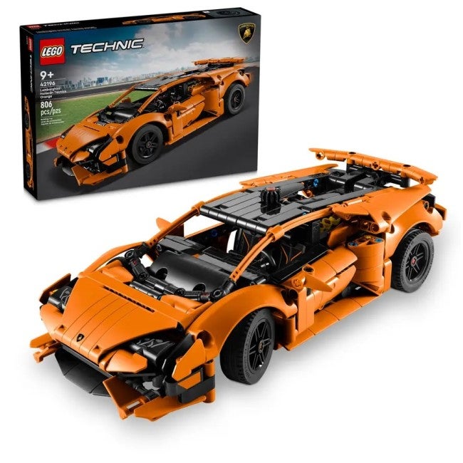 LEGO TECHNIC LAMBORGHINI HURACAN TECNICA ORANGE