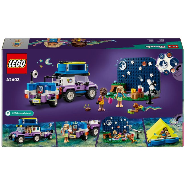 LEGO FRIENDS STARGAZING CAMPING VEHICLE