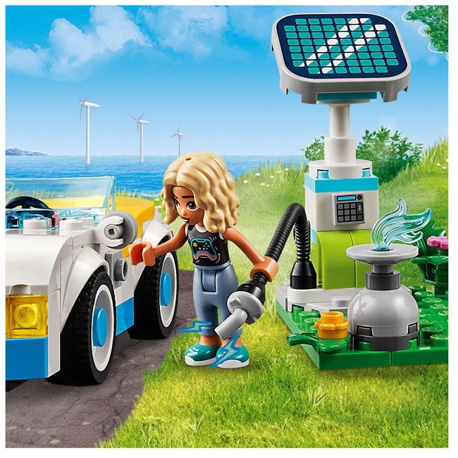 LEGO FRIENDS ELECTRIC CAR AND CHARGER