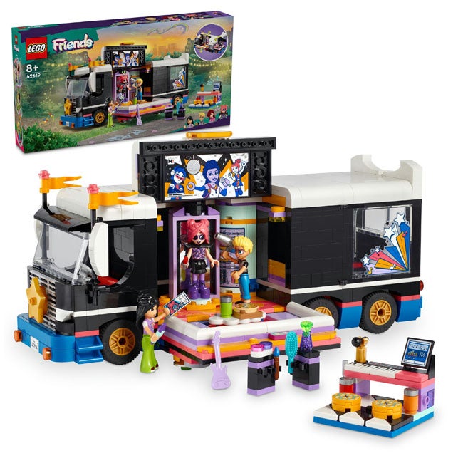 LEGO FRIENDS POP STAR MUSIC TOUR BUS