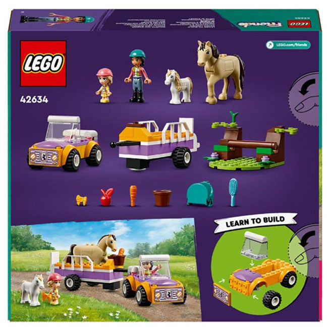 LEGO FRIENDS HORSE AND PONY TRAILER