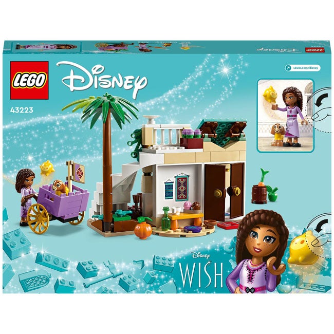 LEGO DISNEY PRINCESS ASHA IN THE CITY OF ROSAS