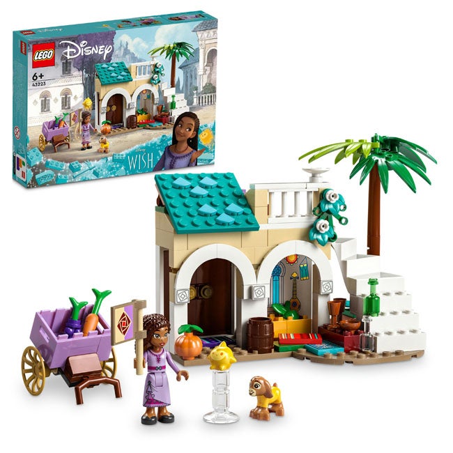 LEGO DISNEY PRINCESS ASHA IN THE CITY OF ROSAS