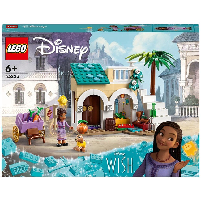 LEGO DISNEY PRINCESS ASHA IN THE CITY OF ROSAS