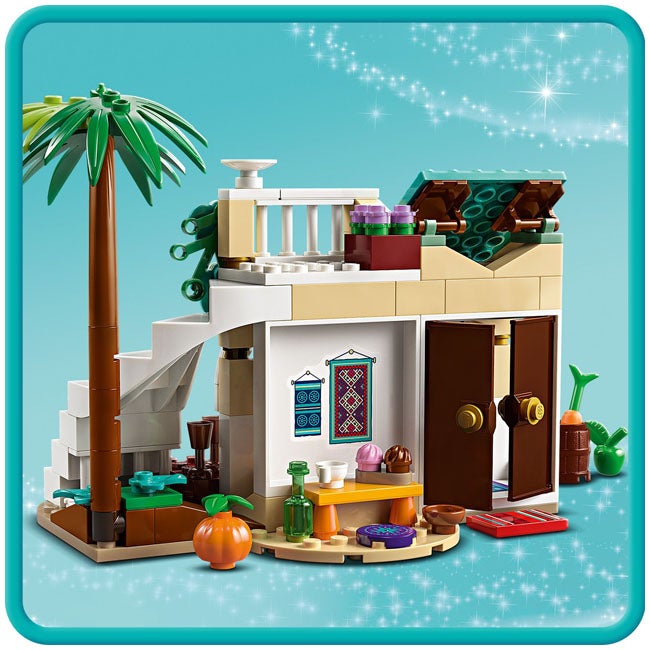 LEGO DISNEY PRINCESS ASHA IN THE CITY OF ROSAS