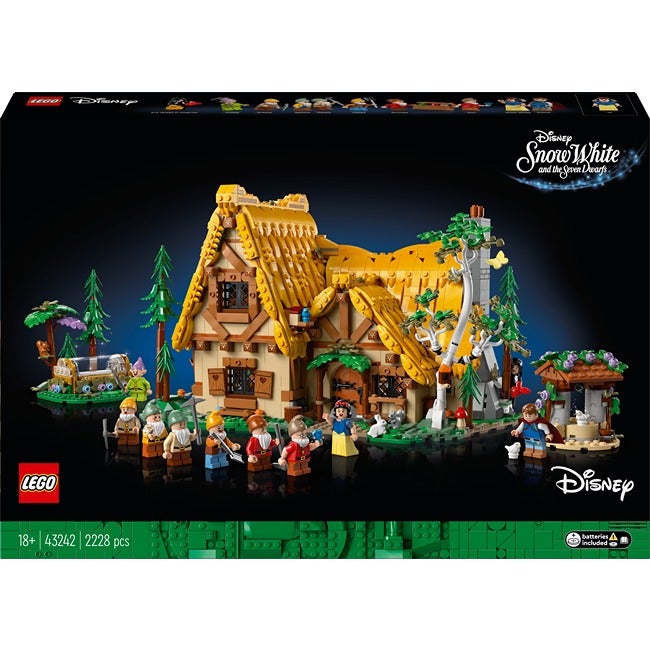 LEGO DISNEY SNOW WHITE AND THE SEVEN DWARFS COTTAGE