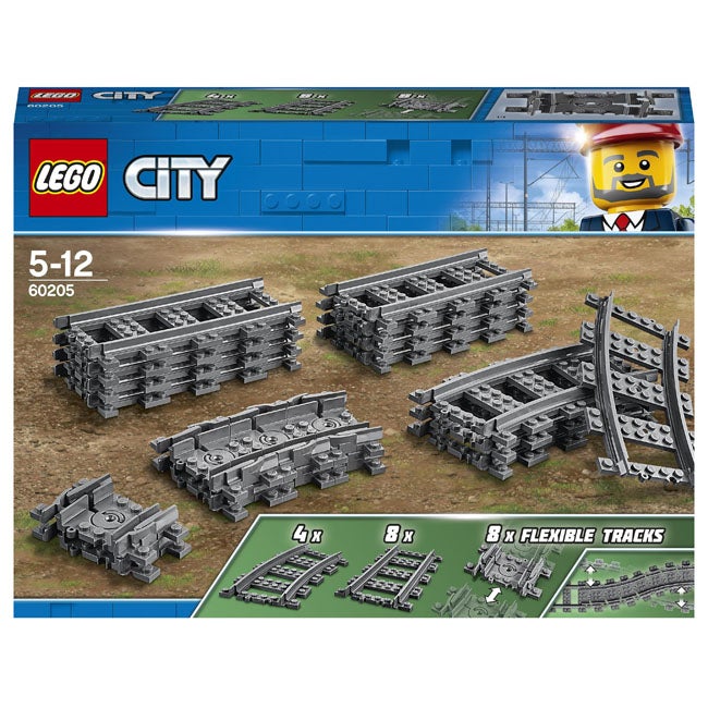 LEGO CITY TRAIN TRACKS