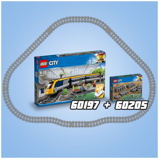 LEGO CITY TRAIN TRACKS
