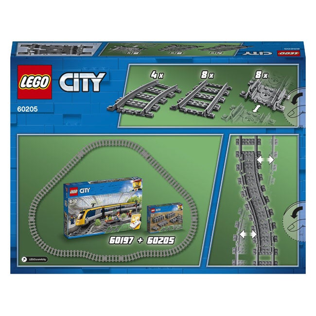 LEGO CITY TRAIN TRACKS