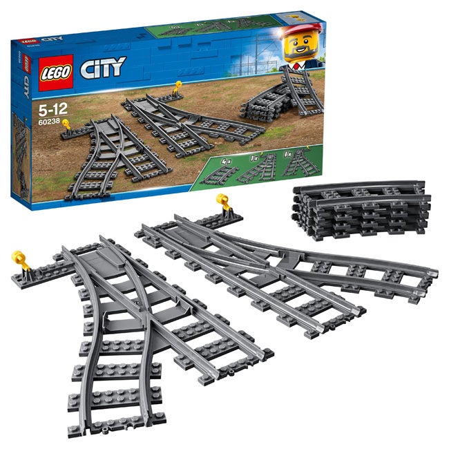 LEGO CITY SWITCH TRACKS