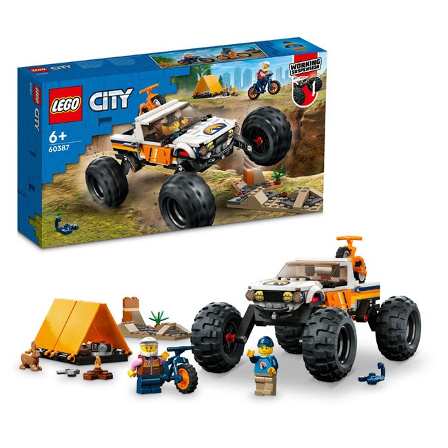 LEGO CITY 4X4 OFF-ROADER ADVENTURES