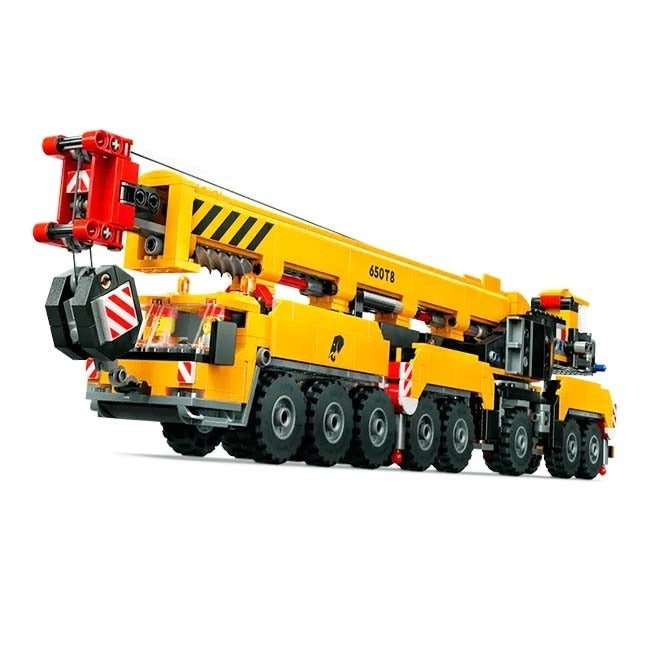 LEGO CITY YELLOW MOBILE CONSTRUCTION CRANE