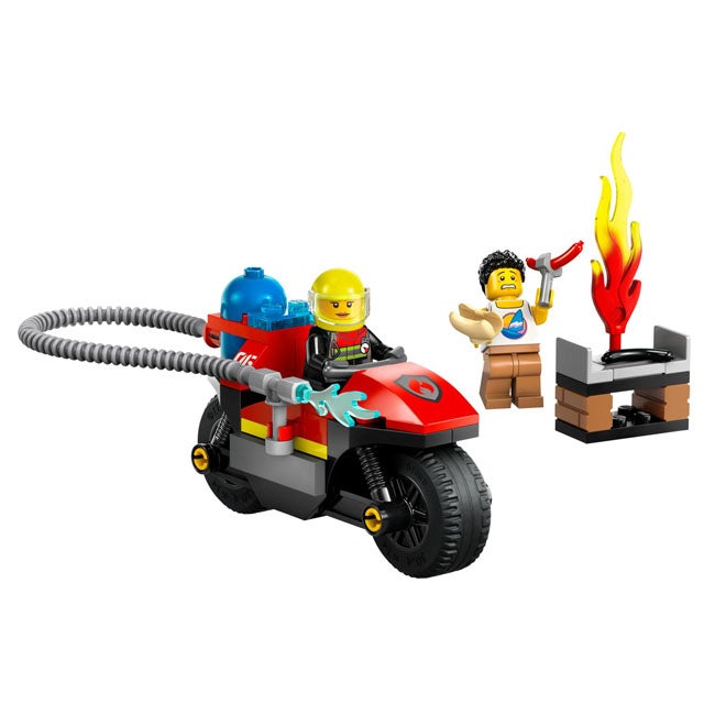LEGO CITY FIRE RESCUE MOTORCYCLE