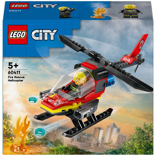 LEGO CITY FIRE RESCUE HELICOPTER