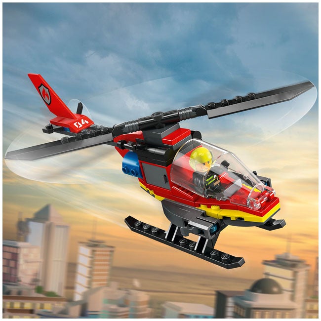 LEGO CITY FIRE RESCUE HELICOPTER