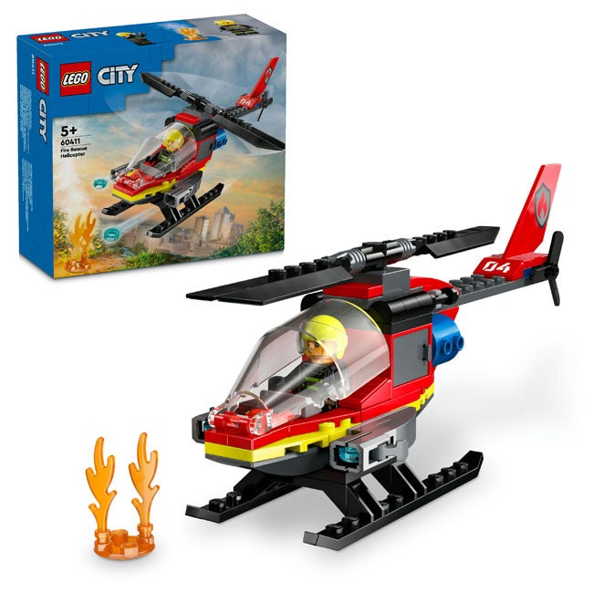 LEGO CITY FIRE RESCUE HELICOPTER