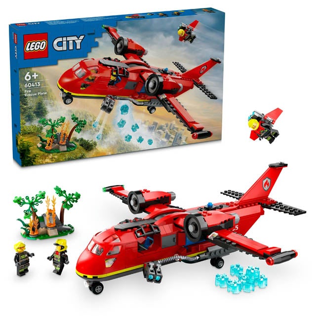 LEGO CITY FIRE RESCUE PLANE