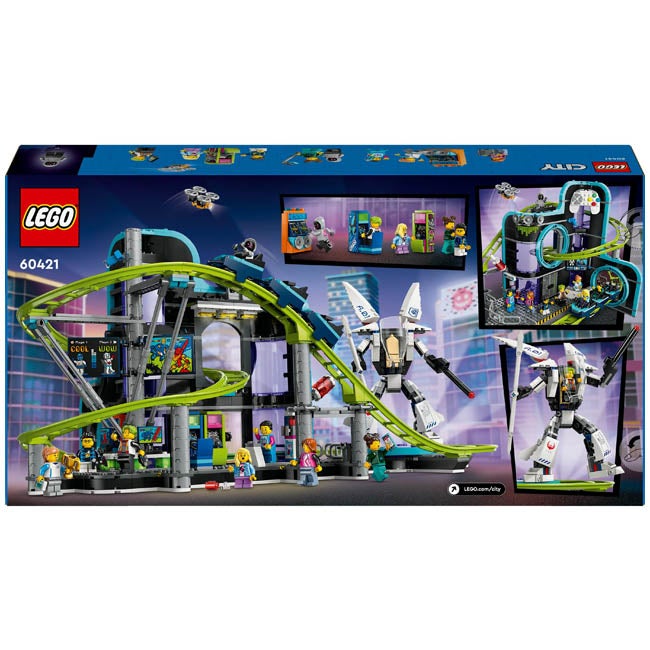 LEGO CITY ROBOT WORLD ROLLER-COASTER PARK