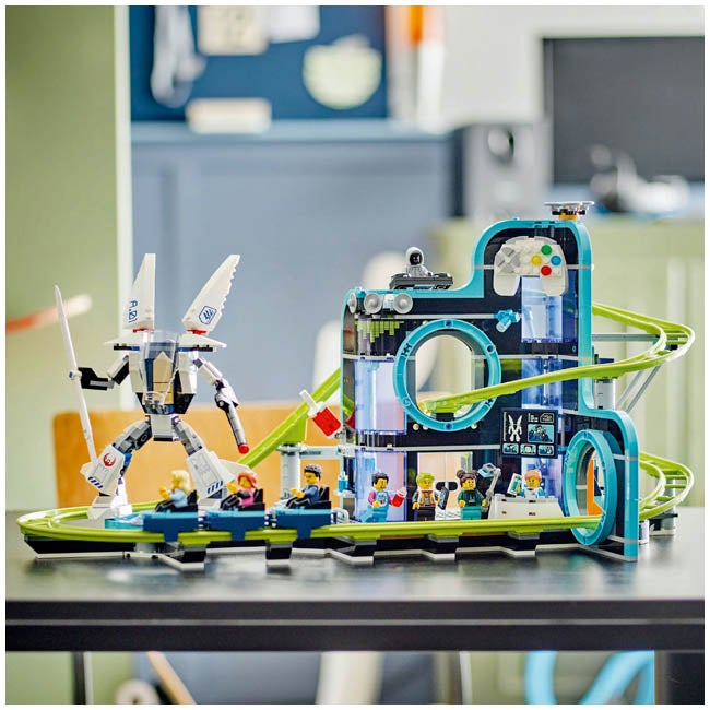 LEGO CITY ROBOT WORLD ROLLER-COASTER PARK