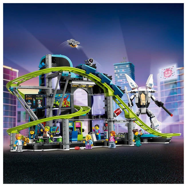 LEGO CITY ROBOT WORLD ROLLER-COASTER PARK