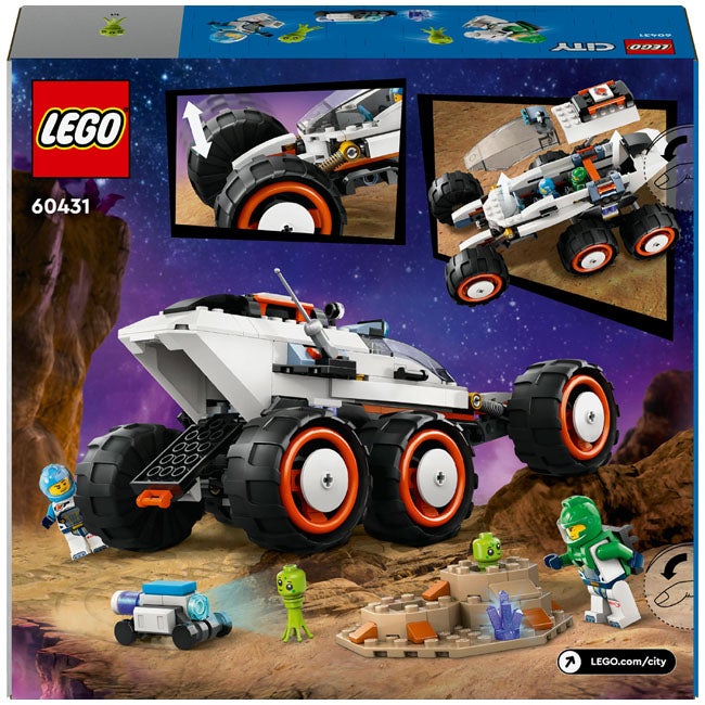 LEGO CITY SPACE EXPLORER ROVER AND ALIEN LIFE