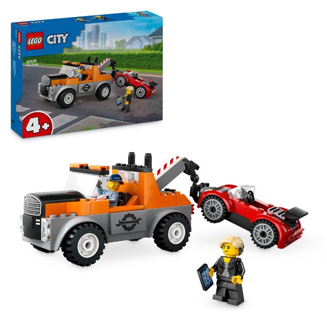 LEGO CITY TOW TRUCK AND SPORTS CAR REPAIR