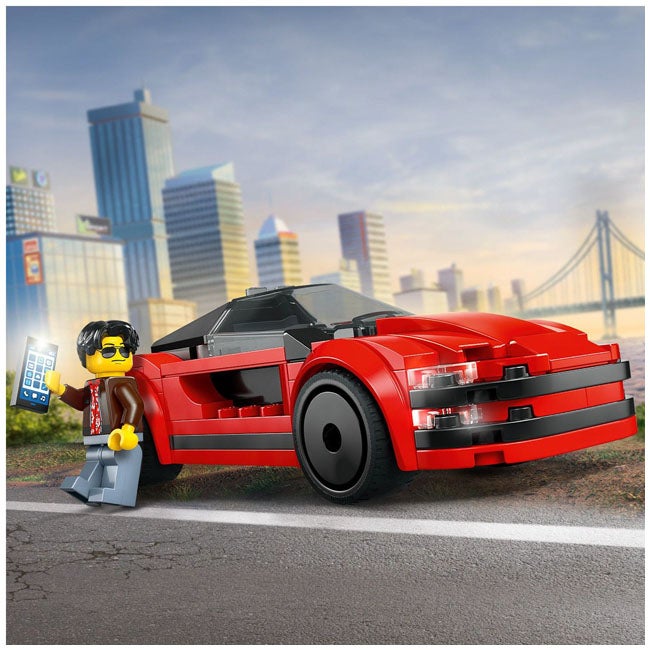 LEGO CITY RED SPORTS CAR