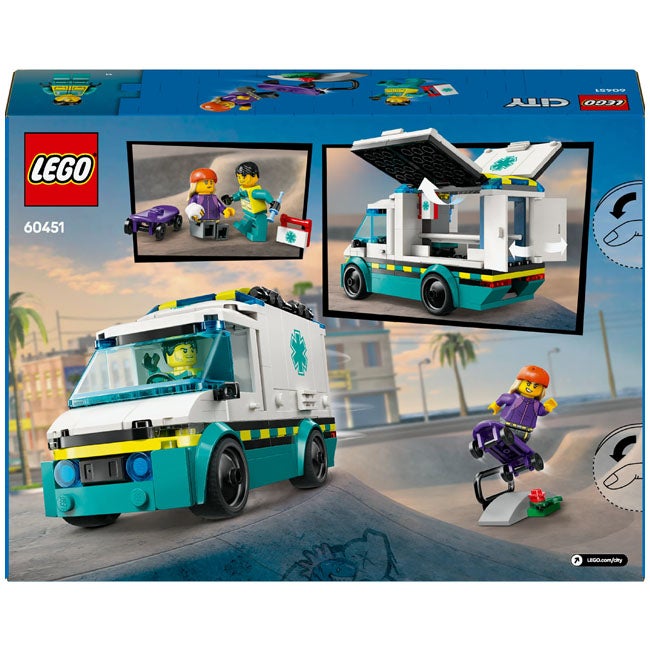 LEGO CITY EMERGENCY AMBULANCE