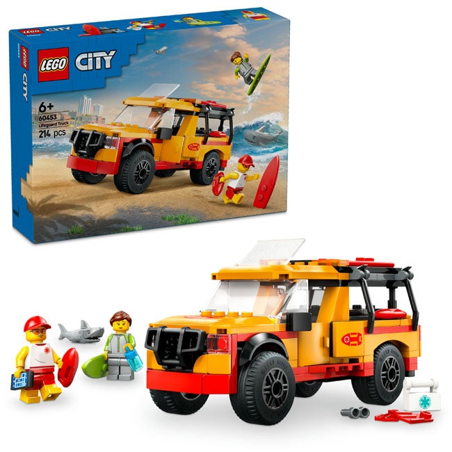 LEGO CITY LIFEGAURD BEACH RESCUE TRUCK