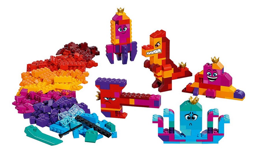 LEGO MOVIE QUEEN WATEVRA BUILD WHATEVER BOX