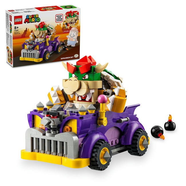 LEGO SUPER MARIO BOWSERS MUSCLE CAR EXPANSION SET