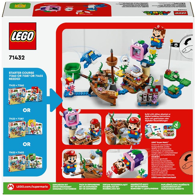 LEGO SUPER MARIO DORRIES SUNKEN SHIPWRECK ADVENTURE EXPANSI