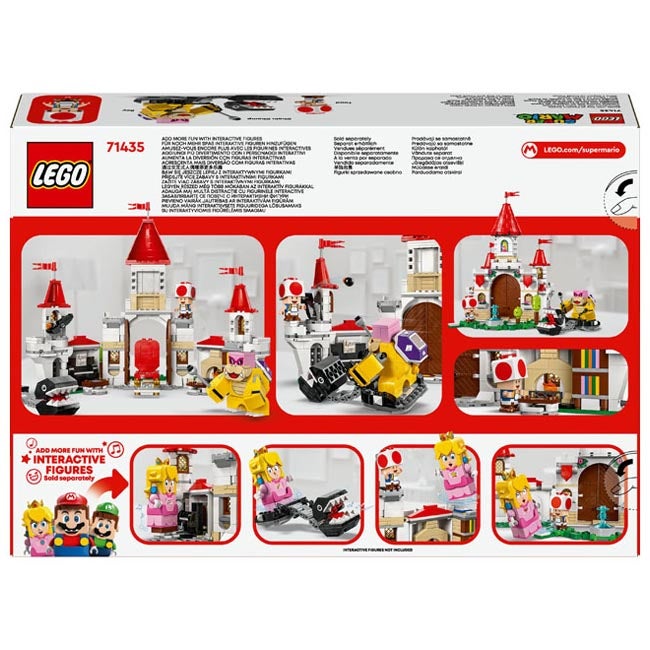 LEGO SUPER MARIO BATTLE WITH ROY AT PEACHES CASTLE