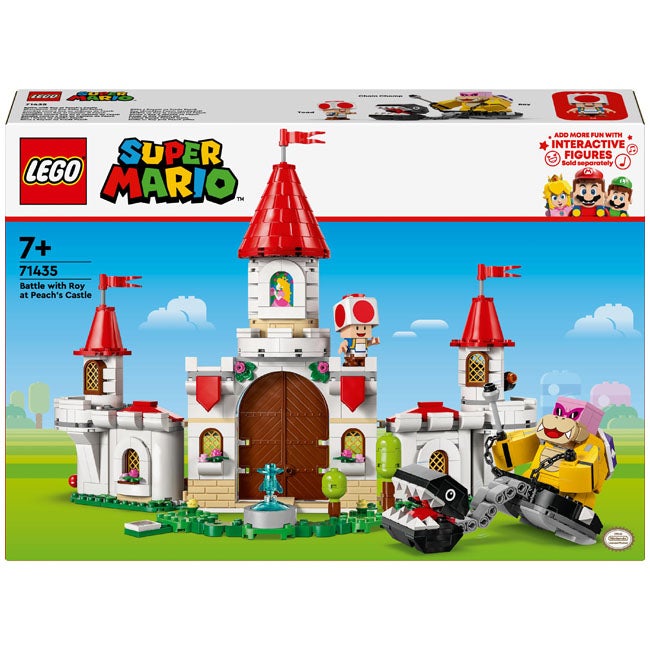 LEGO SUPER MARIO BATTLE WITH ROY AT PEACHES CASTLE