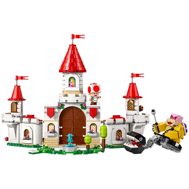LEGO SUPER MARIO BATTLE WITH ROY AT PEACHES CASTLE