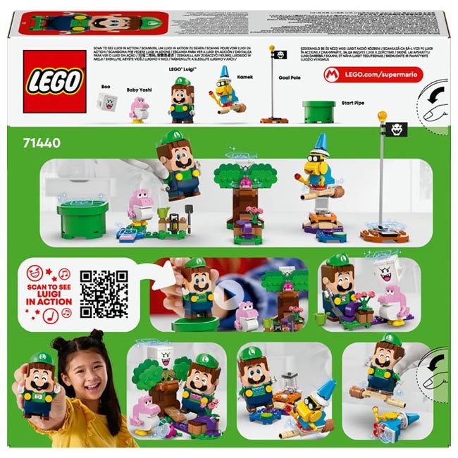 LEGO SUPER MARIO ADVENTURES WITH INTERACTIVE LEGO LUIGI