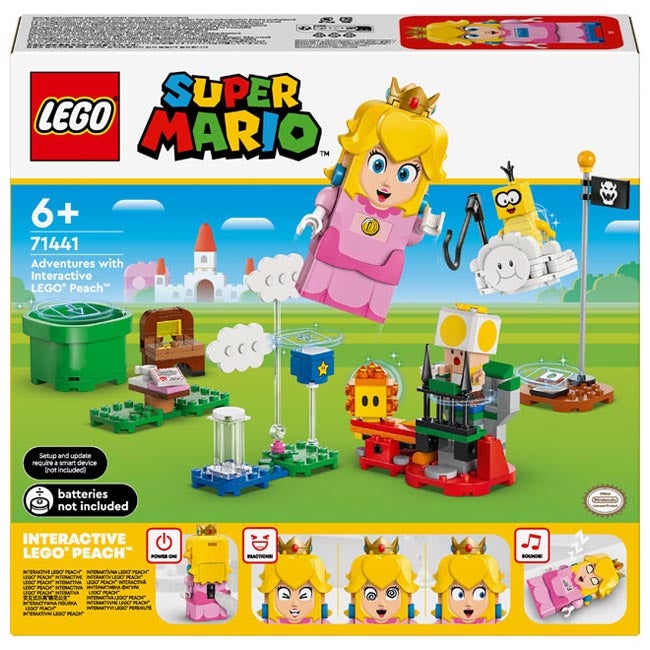 LEGO SUPER MARIO ADVENTURES WITH INTERACTIVE LEGO PEACH