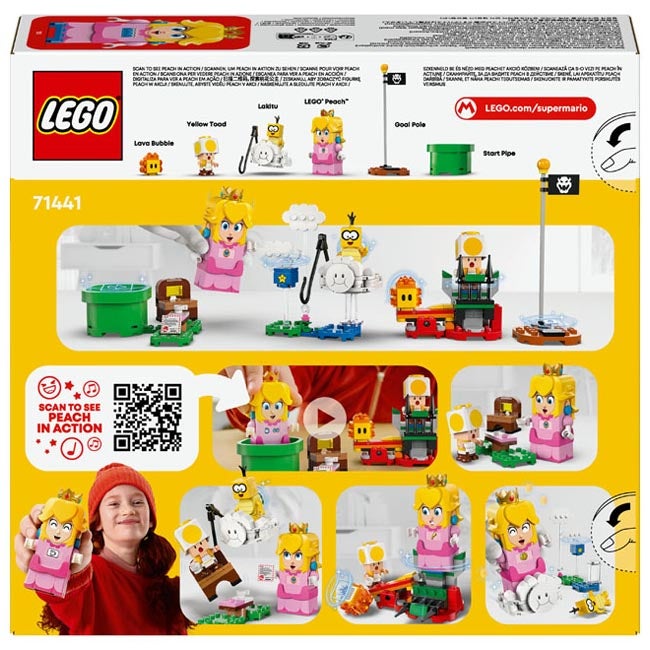LEGO SUPER MARIO ADVENTURES WITH INTERACTIVE LEGO PEACH
