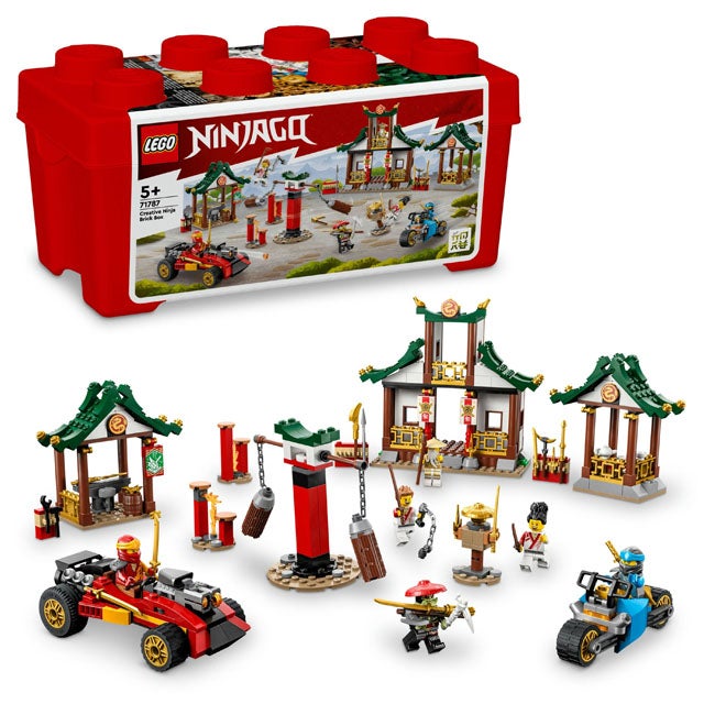 LEGO NINJAGO CREATIVE NINJA BRICK BOX