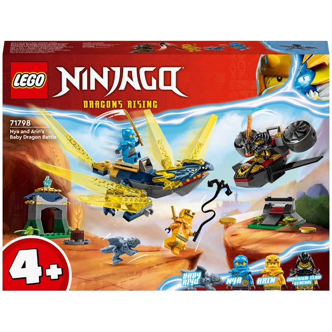 LEGO NINJAGO NYA AND ARINS BABY DRAGON BATTLE