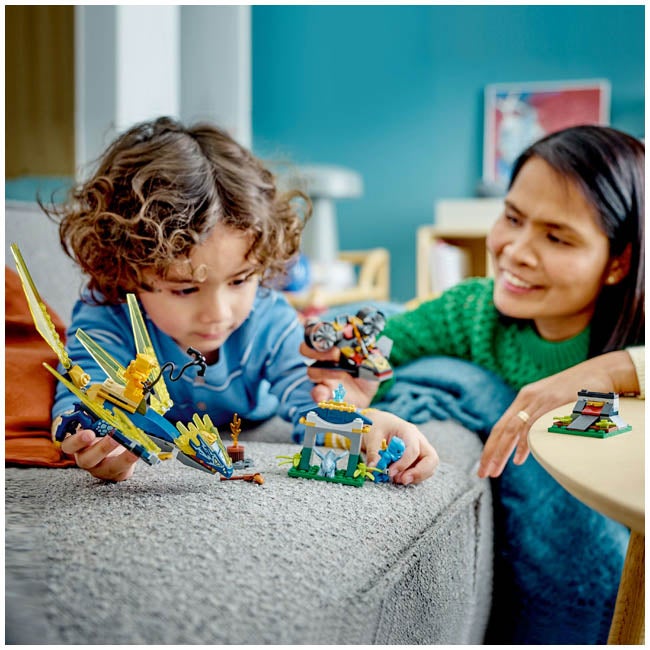 LEGO NINJAGO NYA AND ARINS BABY DRAGON BATTLE