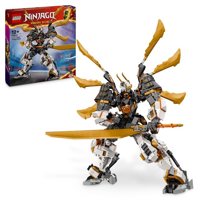 LEGO NINJAGO COLES TITAN DRAGON MECH