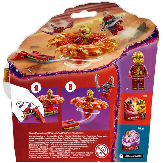 LEGO NINJAGO KAIS DRAGON SPINJITZU SPINNER