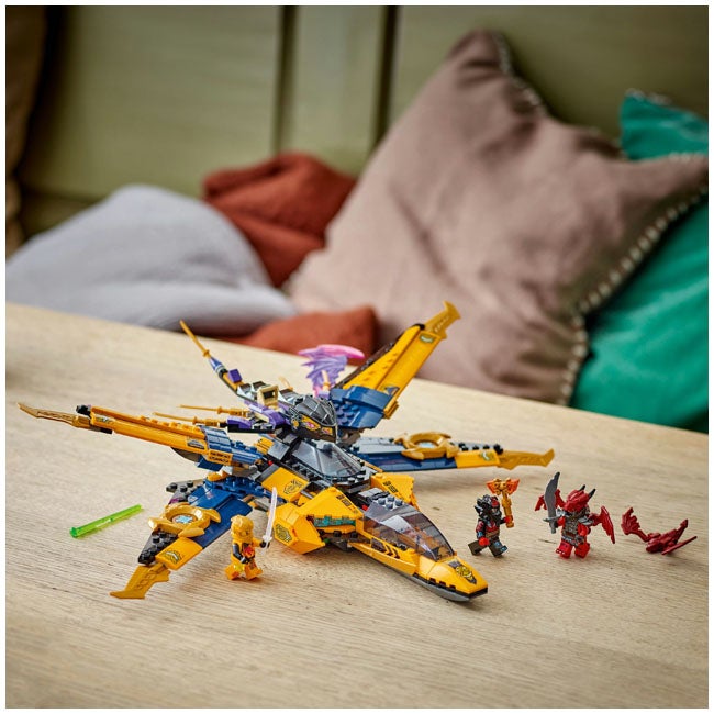 LEGO NINJAGO RAS AND ARIN'S STROM JET