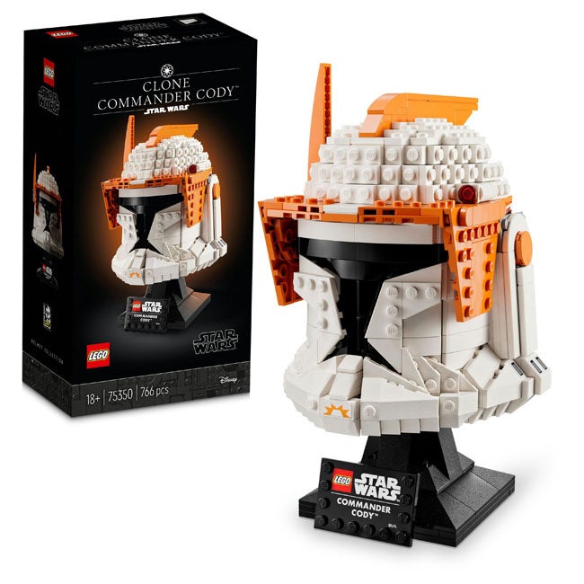 LEGO STAR WARS CLONE COMMANDER CODY HELMET